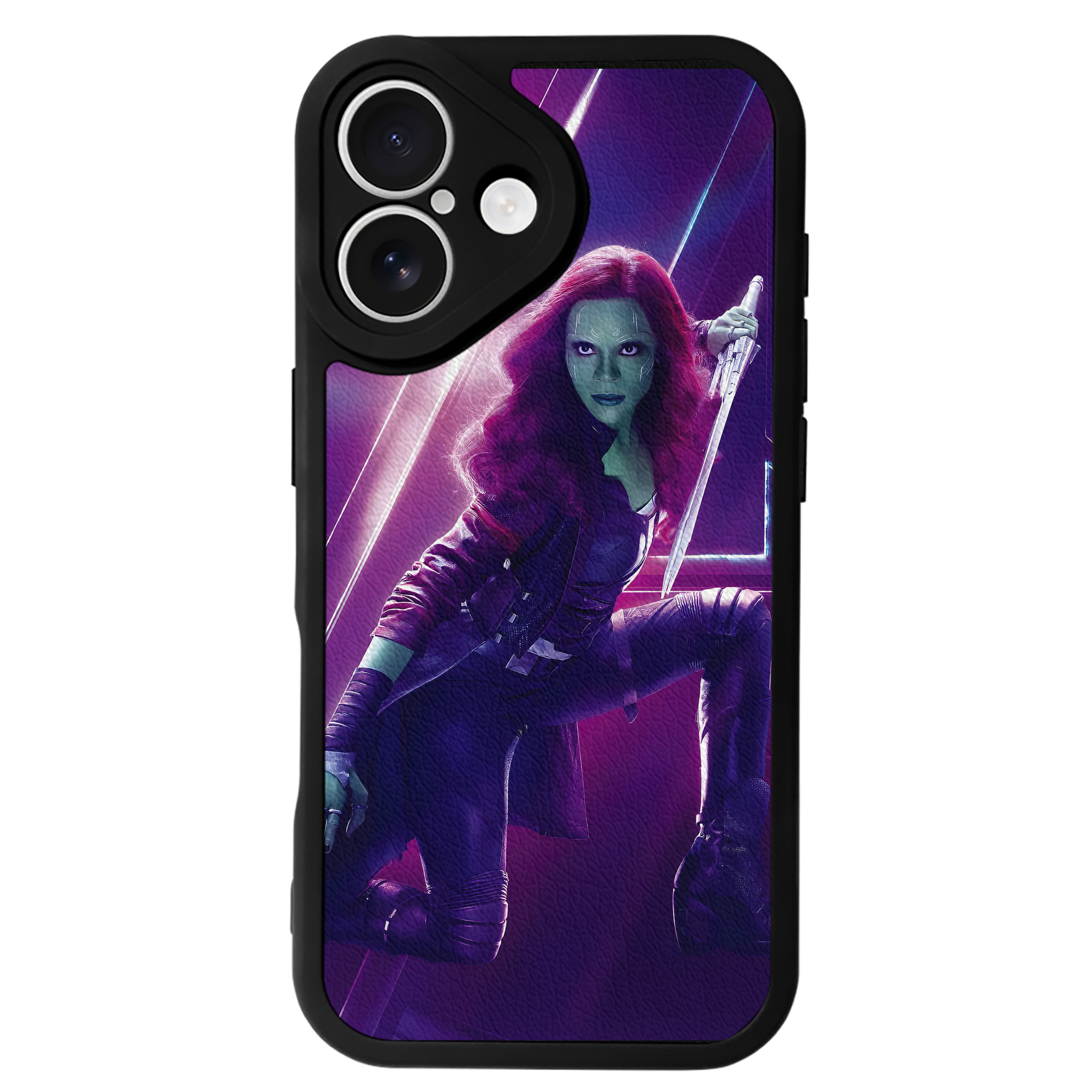 （画像用） アベンジャーズ The Avengers 【iPhone 16シリーズ対応】シリコンスマホケース（レザー調） 材質：シリコン